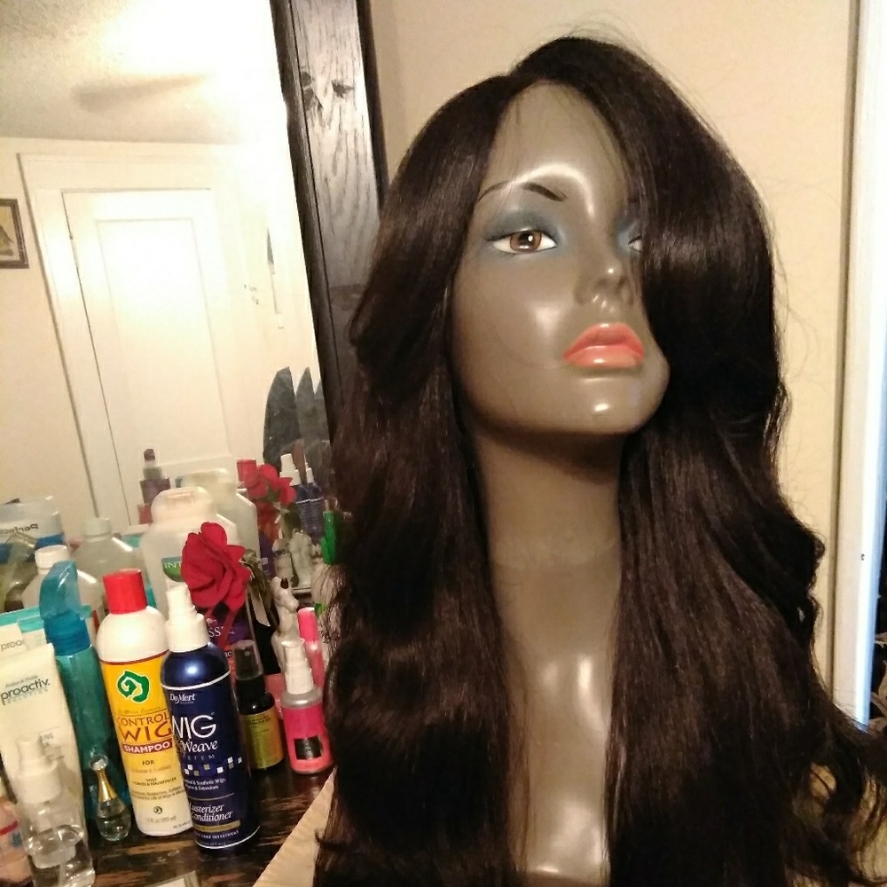 Dark Brown Lace Front Wig